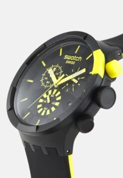 Swatch RACING PLEASURE - Chronograph - Black/yellow 3 Swatch RACING PLEASURE - Chronograph - Black/yellow -Bekleidungsgeschäft 8a80ec64c62b4ad69f8f84561c35a522