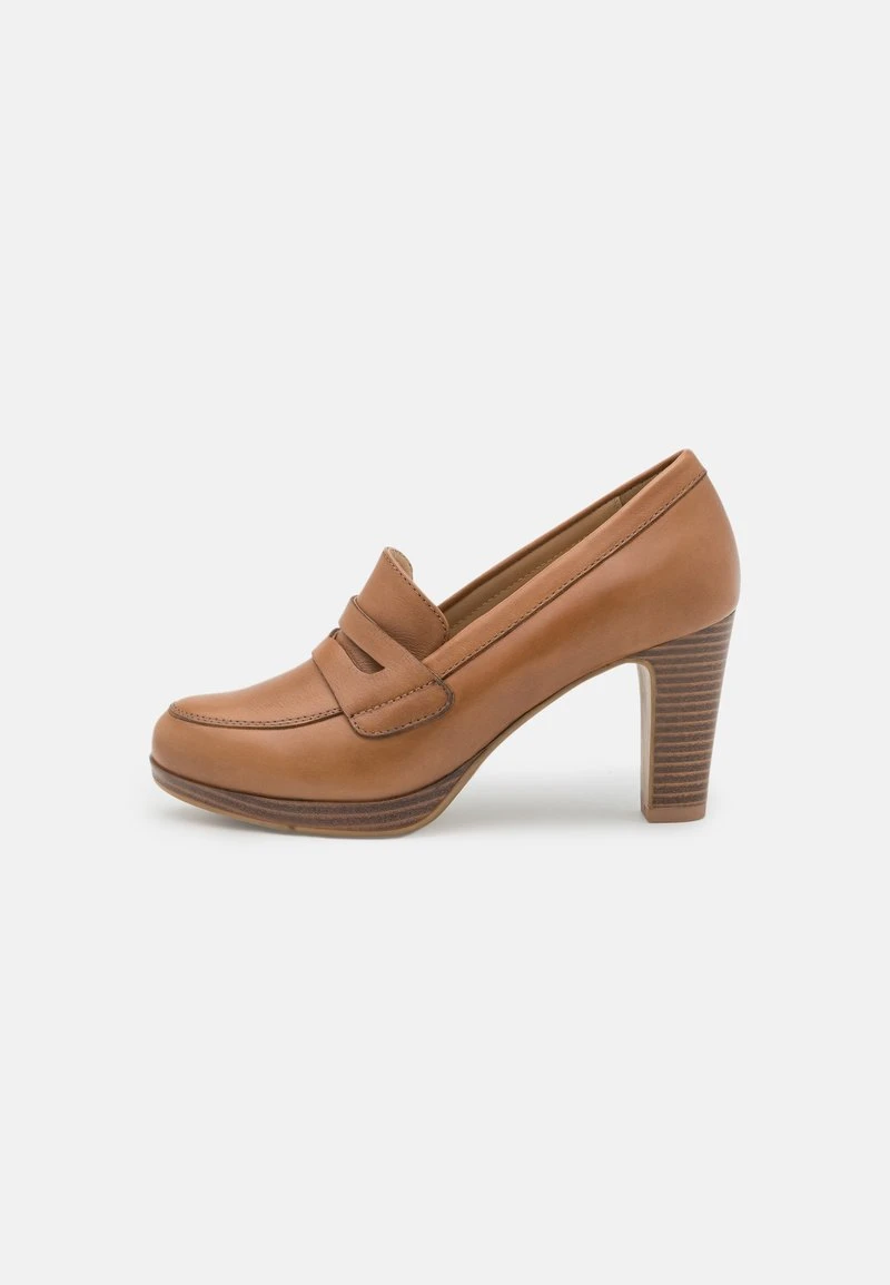 LEATHER - Pumps - cognac Pier One LEATHER - Pumps - Cognac -Bekleidungsgeschäft 91e8f543bce943eaa69d3c278f9dfc74