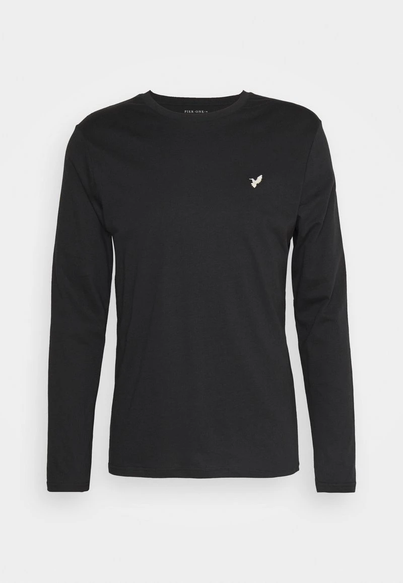 UNISEX 3 PACK - Langarmshirt - black/dark blue/stone Pier One UNISEX 3 PACK - Langarmshirt - Black/dark Blue/stone -Bekleidungsgeschäft 9512829026c344488fec7d658fa9f1f6