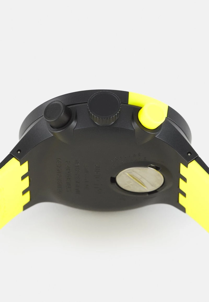 RACING PLEASURE - Chronograph - black/yellow Swatch RACING PLEASURE - Chronograph - Black/yellow -Bekleidungsgeschäft 963a710b2a144b88b80da57966d14415