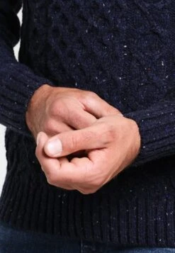 Pier One Strickpullover - Mottled Dark Blue 4 Pier One Strickpullover - Mottled Dark Blue -Bekleidungsgeschäft a048db5e31ba4f3589df0abe92fd4cb7