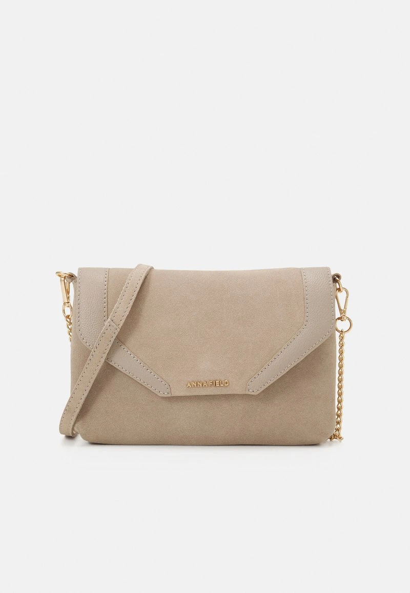 LEATHER - Clutch - taupe Anna Field LEATHER - Clutch - Taupe -Bekleidungsgeschäft a5f4431c1d2e458ea602b72891a5068e