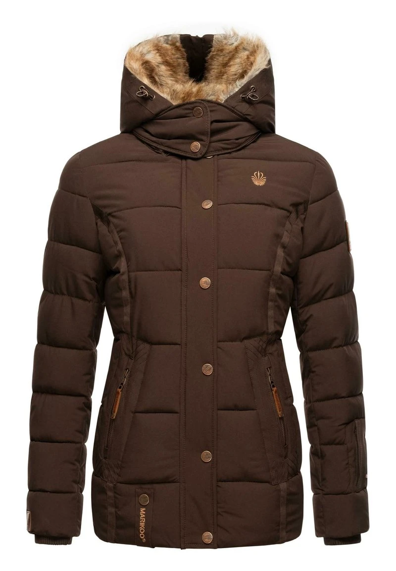 NEKOO - Winterjacke - dark choco Marikoo NEKOO - Winterjacke - Dark Choco -Bekleidungsgeschäft a94498fd606a41f799e78fa9d0269588