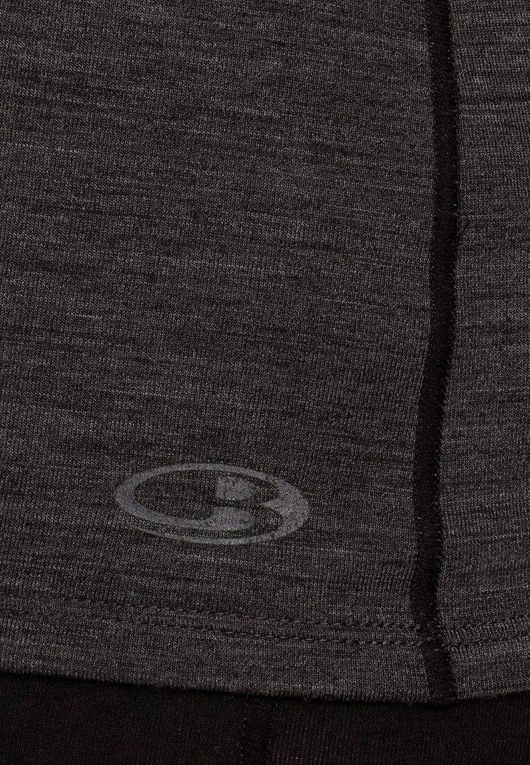MERINO ANATOMICA SS CREWE - Unterhemd/-shirt - jet heather/black Icebreaker MERINO ANATOMICA SS CREWE - Unterhemd/-shirt - Jet Heather/black -Bekleidungsgeschäft a94d3da4070f46fbb2ac34693a62e69e