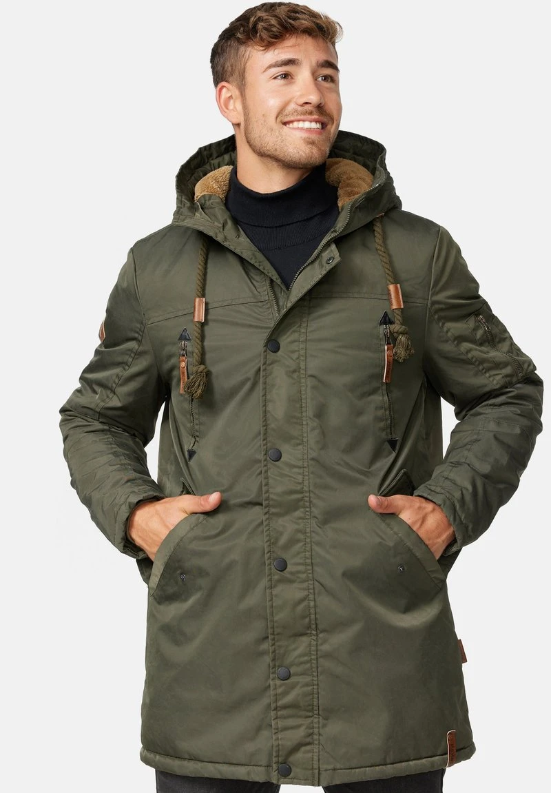 BARDSLEY - Wintermantel - forest Indicode Jeans BARDSLEY - Wintermantel - Forest -Bekleidungsgeschäft a9ed30b76f7244eea20b326d3605e569