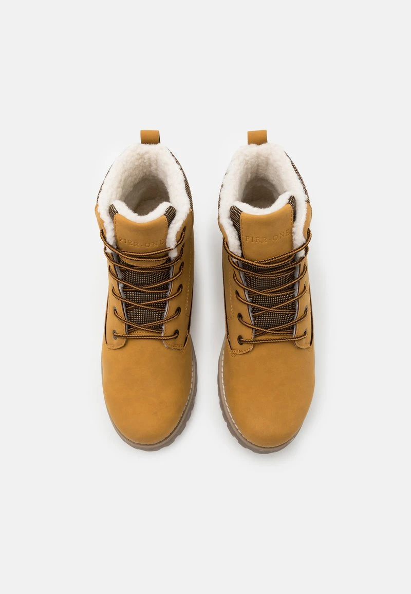 Schnürstiefelette - camel Pier One Schnürstiefelette - Camel -Bekleidungsgeschäft b121e8d24d2a4aad975e3cc38697e3a7