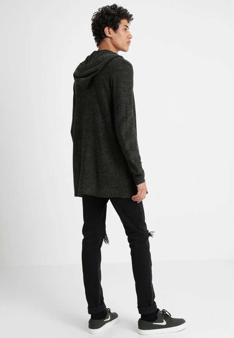 Strickjacke - black/olive Pier One Strickjacke - Black/olive -Bekleidungsgeschäft b1c42fa61d4b4b0ab71ca3de14a4aa30