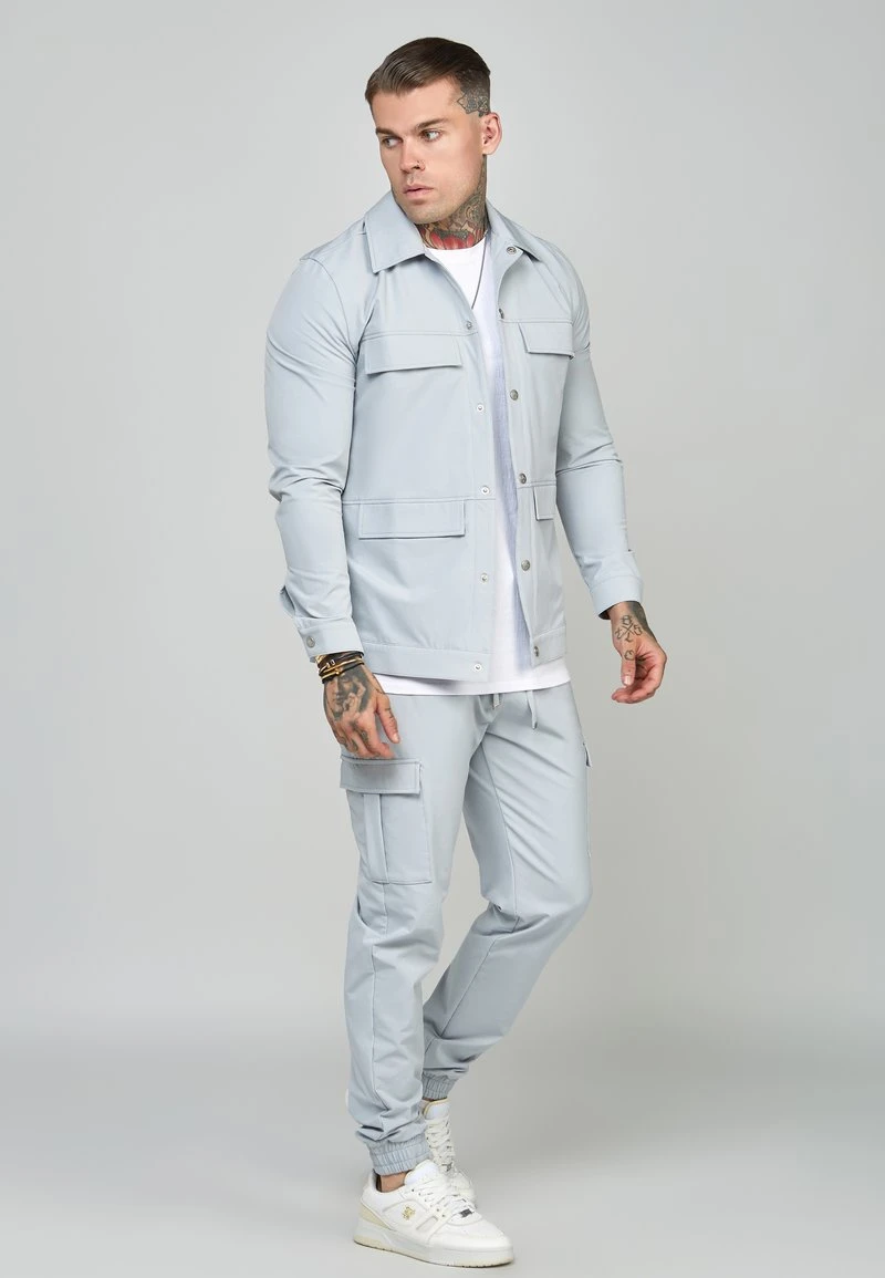 UTILITY - Cargohose - grey SikSilk UTILITY - Cargohose - Grey -Bekleidungsgeschäft b48934ebc4bd470e990f0edaec243a8b