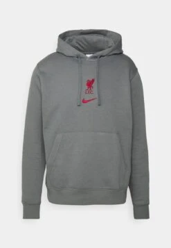 Nike Performance LIVERPOOL FC CLUB HOODIE - Sweatshirt - Smoke Grey/tough Red 4 Nike Performance LIVERPOOL FC CLUB HOODIE - Sweatshirt - Smoke Grey/tough Red -Bekleidungsgeschäft b49f30b9d3064a0aa50fc109a5663008