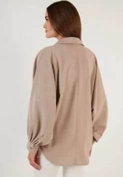 LELA Hemdbluse - Mink Color 2 LELA Hemdbluse - Mink Color -Bekleidungsgeschäft bacbb77e97474a06b18357e72582171d