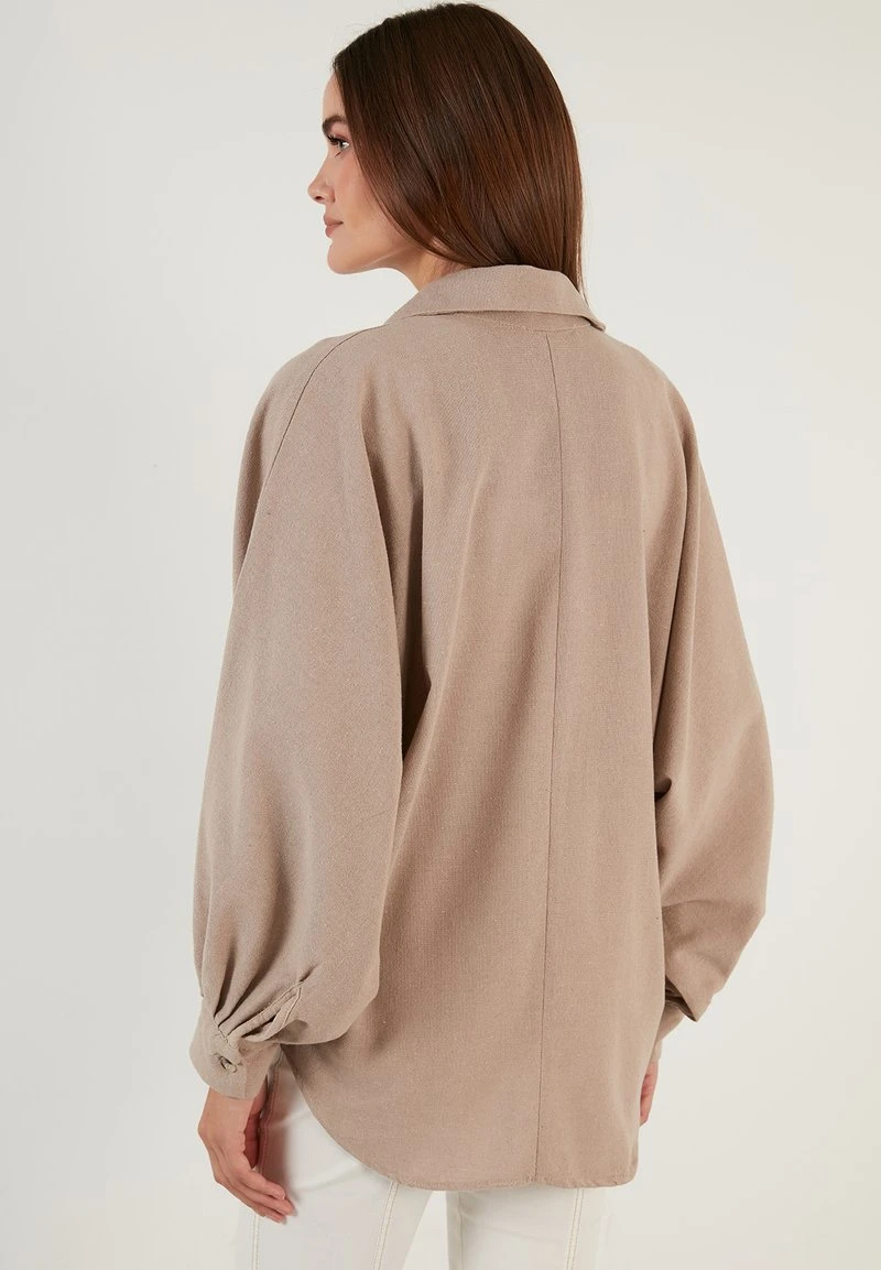 Hemdbluse - mink color LELA Hemdbluse - Mink Color -Bekleidungsgeschäft bacbb77e97474a06b18357e72582171d