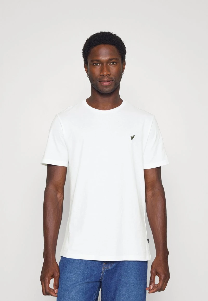 5 PACK - T-Shirt basic - white/blue/stone Pier One 5 PACK - T-Shirt Basic - White/blue/stone -Bekleidungsgeschäft bb97808f877c4c7889d32b7cfca4ec18