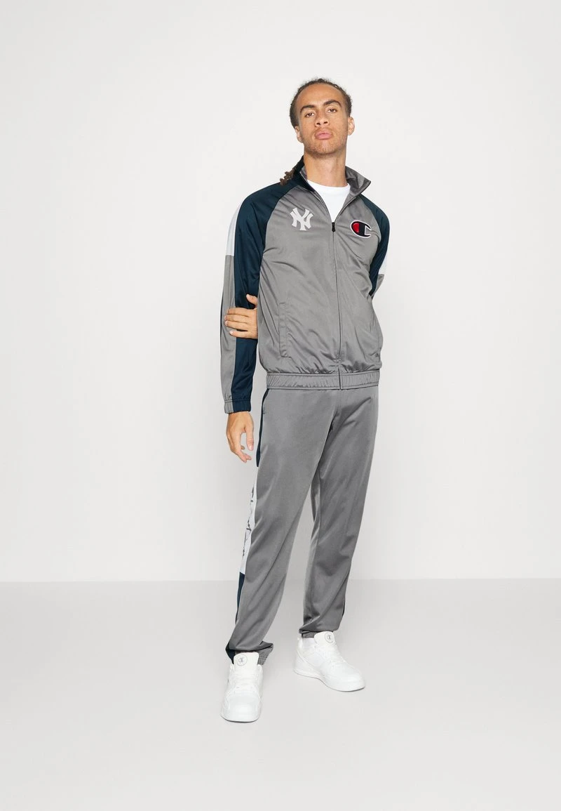 NEW YORK YANKEES TRACKSUIT - Trainingsanzug - grey/dark blue Champion NEW YORK YANKEES TRACKSUIT - Trainingsanzug - Grey/dark Blue -Bekleidungsgeschäft bdf73f81d55d484583ce301d7b45cd73