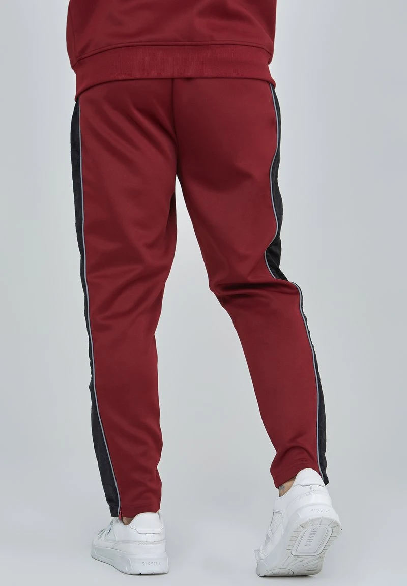 VELOUR PANELLED - Jogginghose - burgundy SikSilk VELOUR PANELLED - Jogginghose - Burgundy -Bekleidungsgeschäft c8fa19b8933441418c57ca9554f83c0c