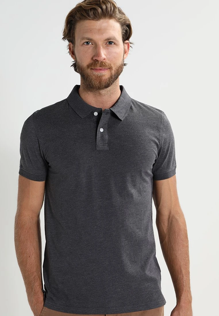 Poloshirt - dark grey melange Pier One Poloshirt - Dark Grey Melange -Bekleidungsgeschäft caa7bb6a2ffb4f77837ab27168d846d6