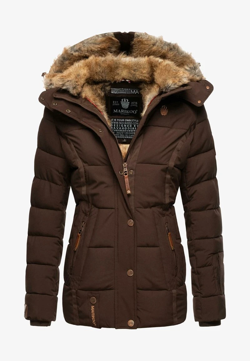 NEKOO - Winterjacke - dark choco Marikoo NEKOO - Winterjacke - Dark Choco -Bekleidungsgeschäft d01a6a5beeb04f0c9c0cf9afe80b9bfe