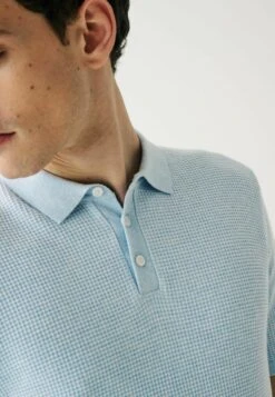 Next TEXTURED STANDARD - Poloshirt - Blue 3 Next TEXTURED STANDARD - Poloshirt - Blue -Bekleidungsgeschäft d37d6a62e83a4a2b980bc48ee5a4ab06