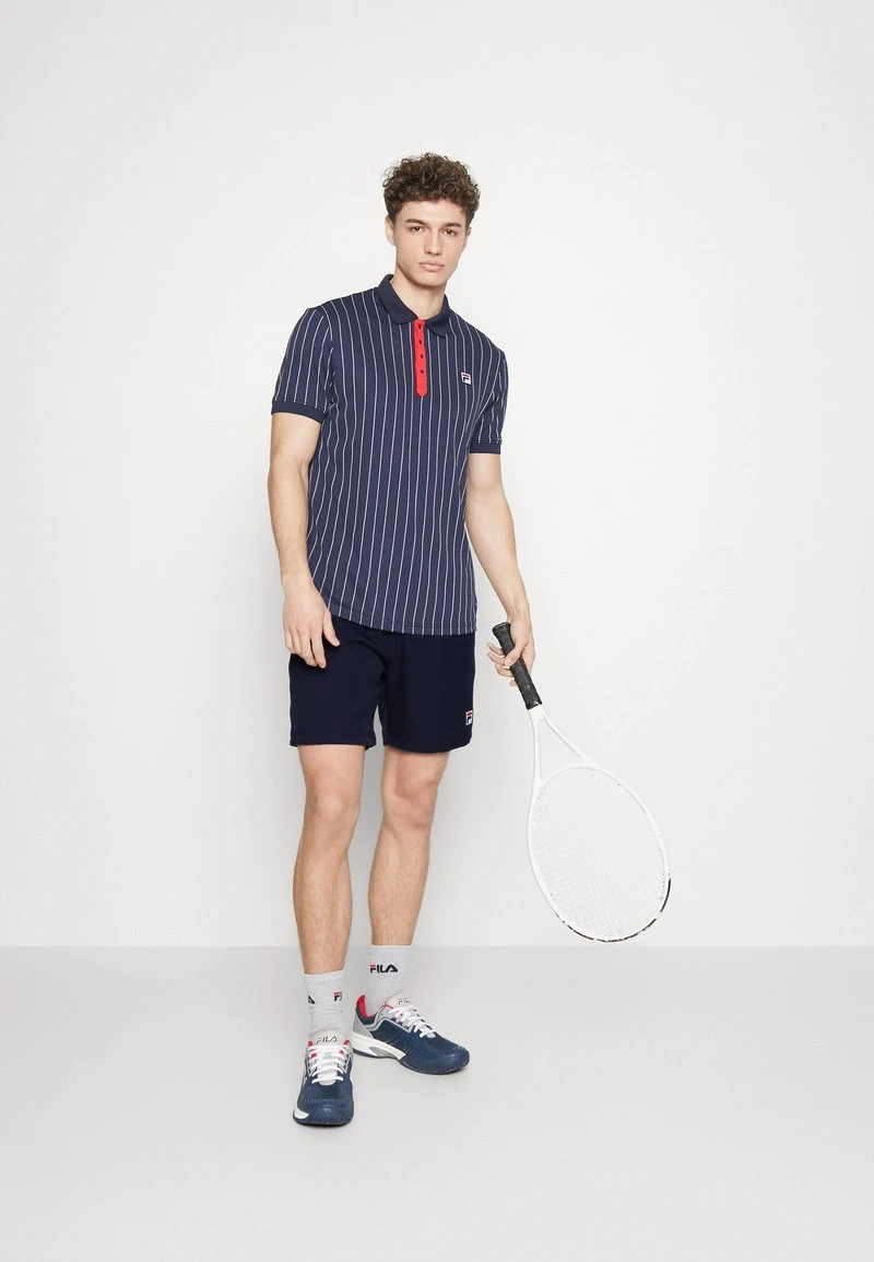 LEON - kurze Sporthose - navy Fila LEON - Kurze Sporthose - Navy -Bekleidungsgeschäft da275a38c0ba4c6297d6d0ddecaf0c5d