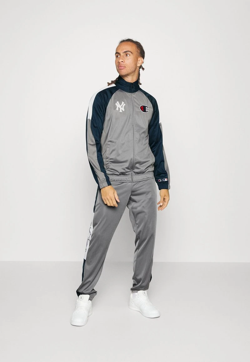 NEW YORK YANKEES TRACKSUIT - Trainingsanzug - grey/dark blue Champion NEW YORK YANKEES TRACKSUIT - Trainingsanzug - Grey/dark Blue -Bekleidungsgeschäft db5d31f621df454fb45f5811173f5869
