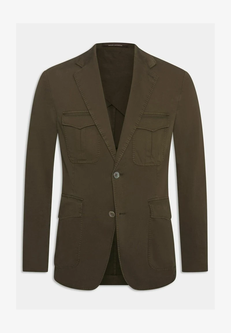 FRISO SAFARI SOFT - Sakko - rosciola green Oscar Jacobson FRISO SAFARI SOFT - Sakko - Rosciola Green -Bekleidungsgeschäft df460ac0967c4eec97c54e04c8253ba3
