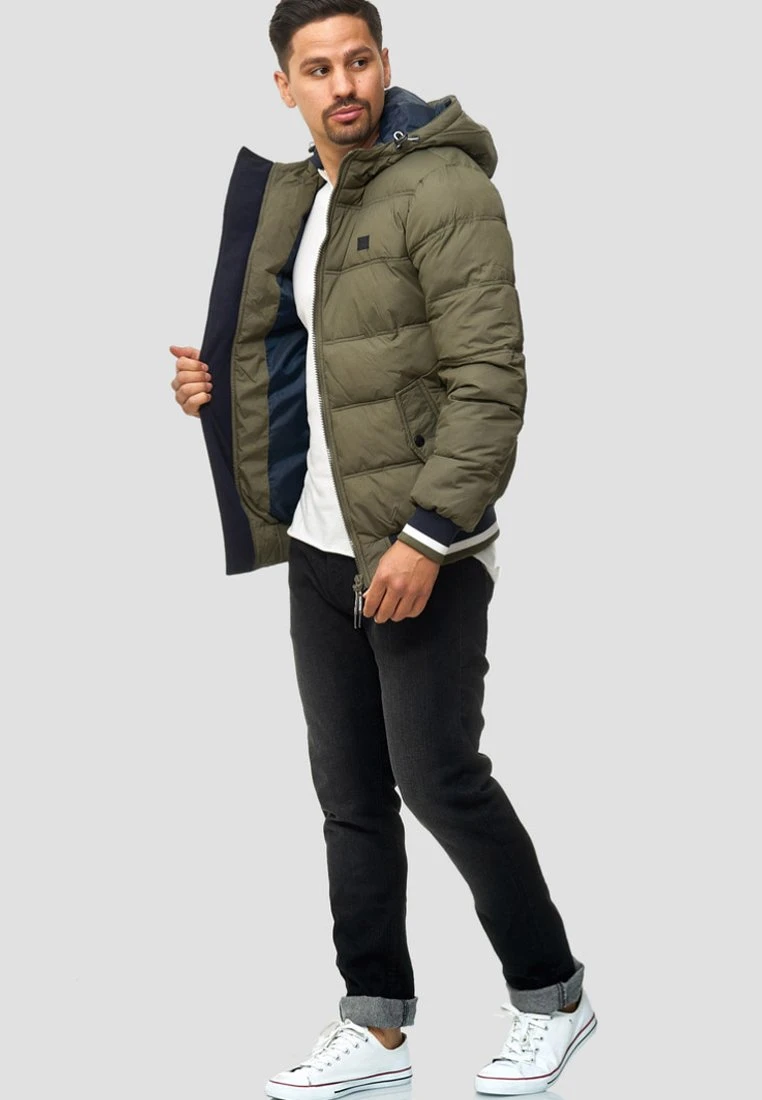 REGULAR FIT - Winterjacke - dark green Indicode Jeans REGULAR FIT - Winterjacke - Dark Green -Bekleidungsgeschäft e436e4829b5a4688a6530e94d3d0f837