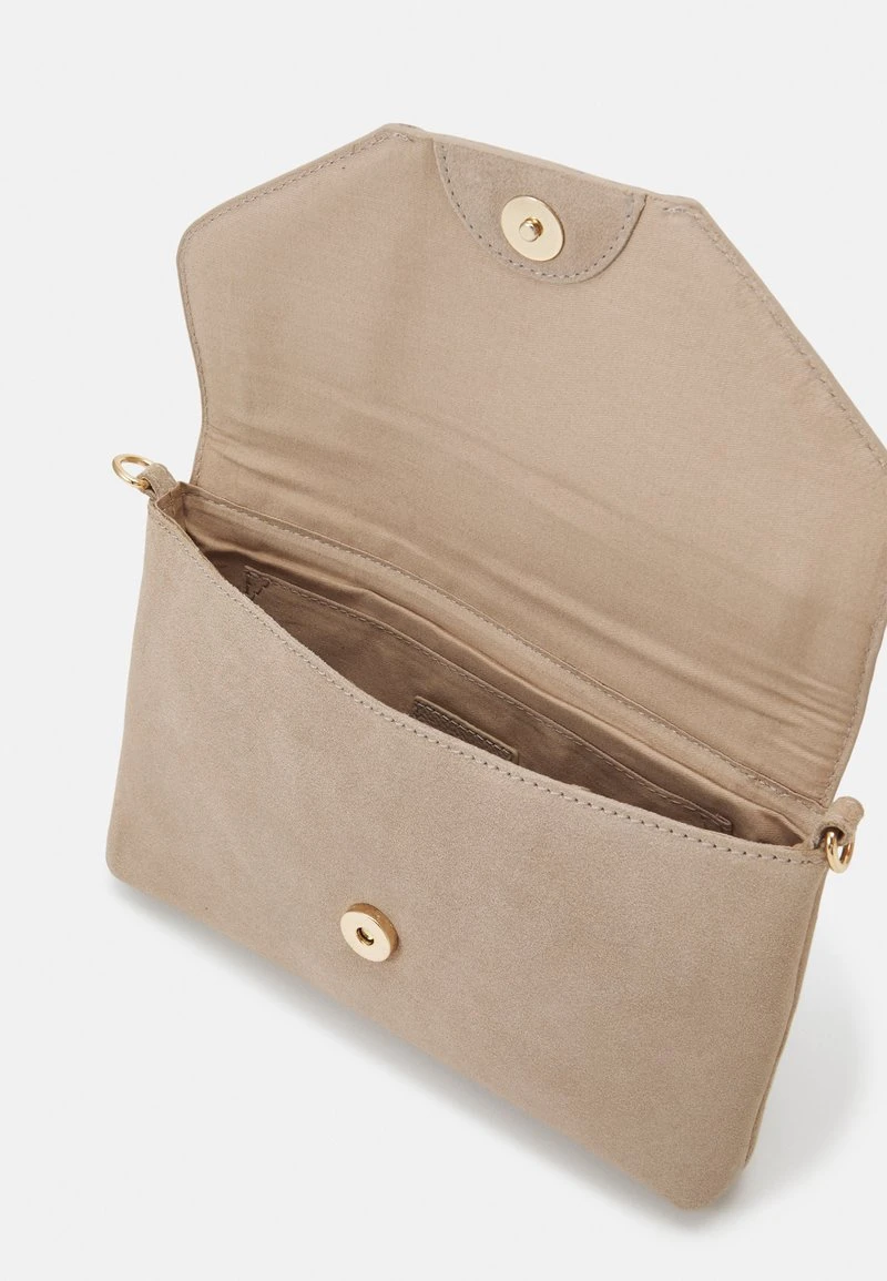 LEATHER - Clutch - taupe Anna Field LEATHER - Clutch - Taupe -Bekleidungsgeschäft e6a92046ace4415baa168d02fadb160b