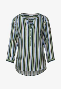 STREET ONE Bluse - Washed Olive