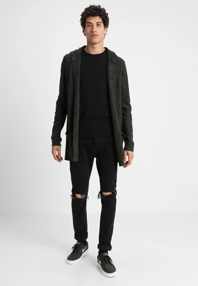 Strickjacke - black/olive Pier One Strickjacke - Black/olive -Bekleidungsgeschäft f0b86351320f4fb28ab9995d1fcf925e