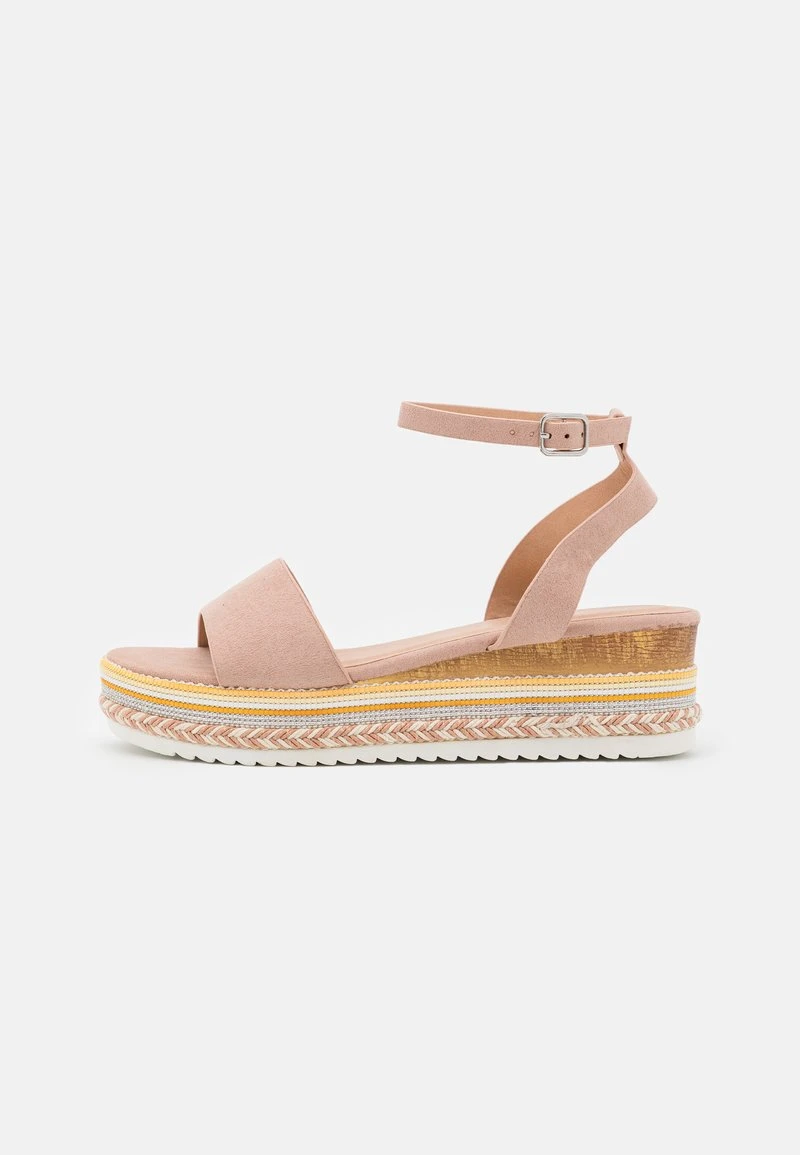Plateausandalette - light pink Anna Field Plateausandalette - Light Pink -Bekleidungsgeschäft f6791a9a32604d95b27bd925596052f8