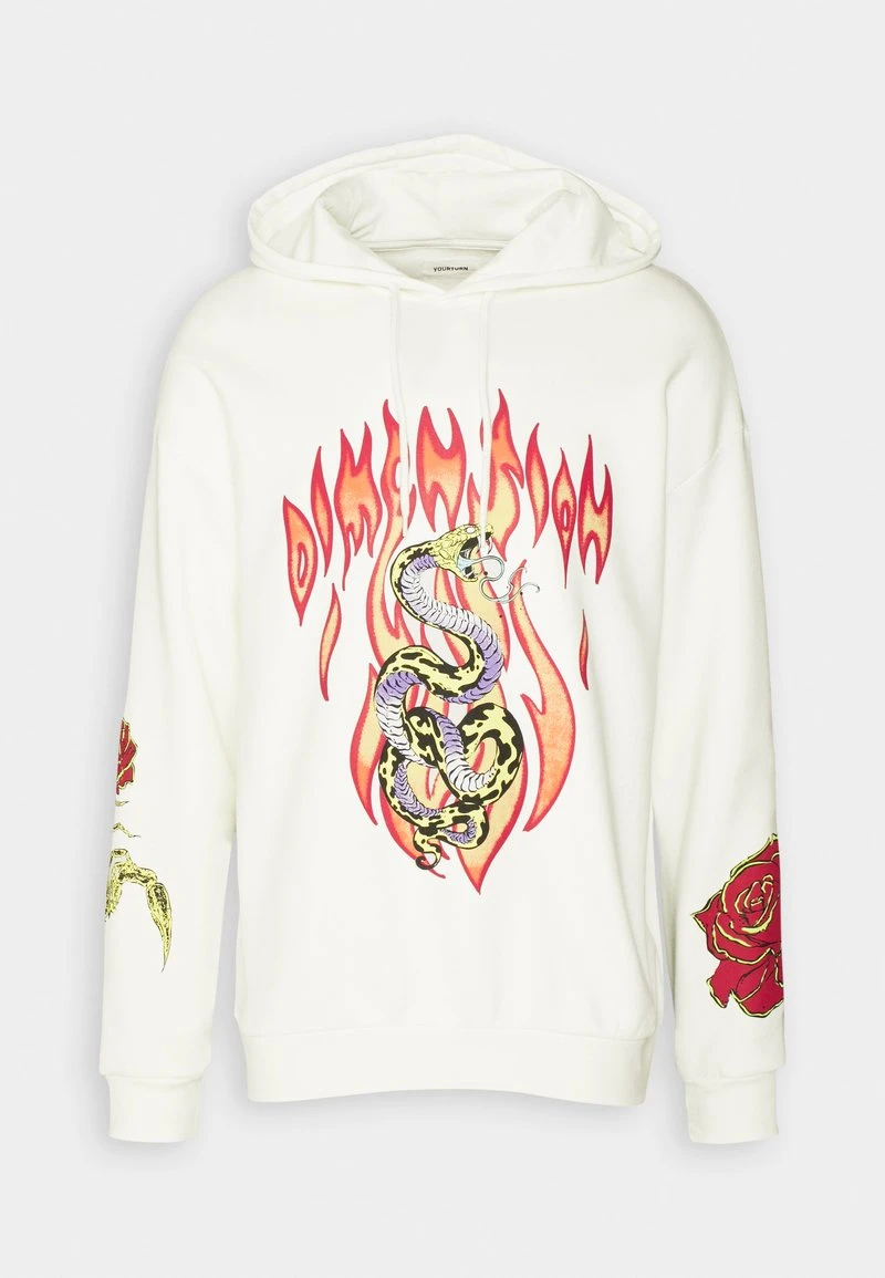 UNISEX - Sweatshirt - white YOURTURN UNISEX - Sweatshirt - White -Bekleidungsgeschäft f815f6d491ec4a20b8ea46595e964bac