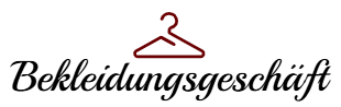 Bekleidungsgeschäft